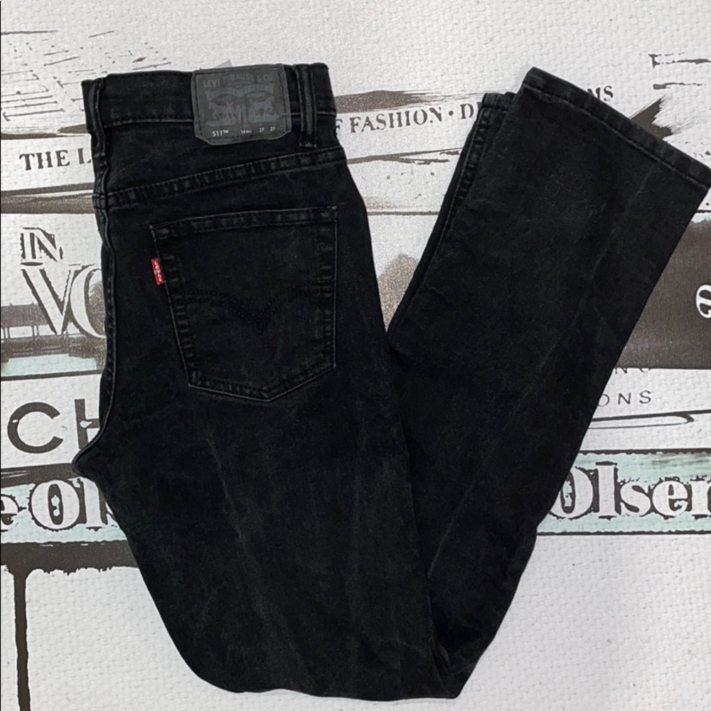 Black Levi’s Jeans - Straight Leg Slim
